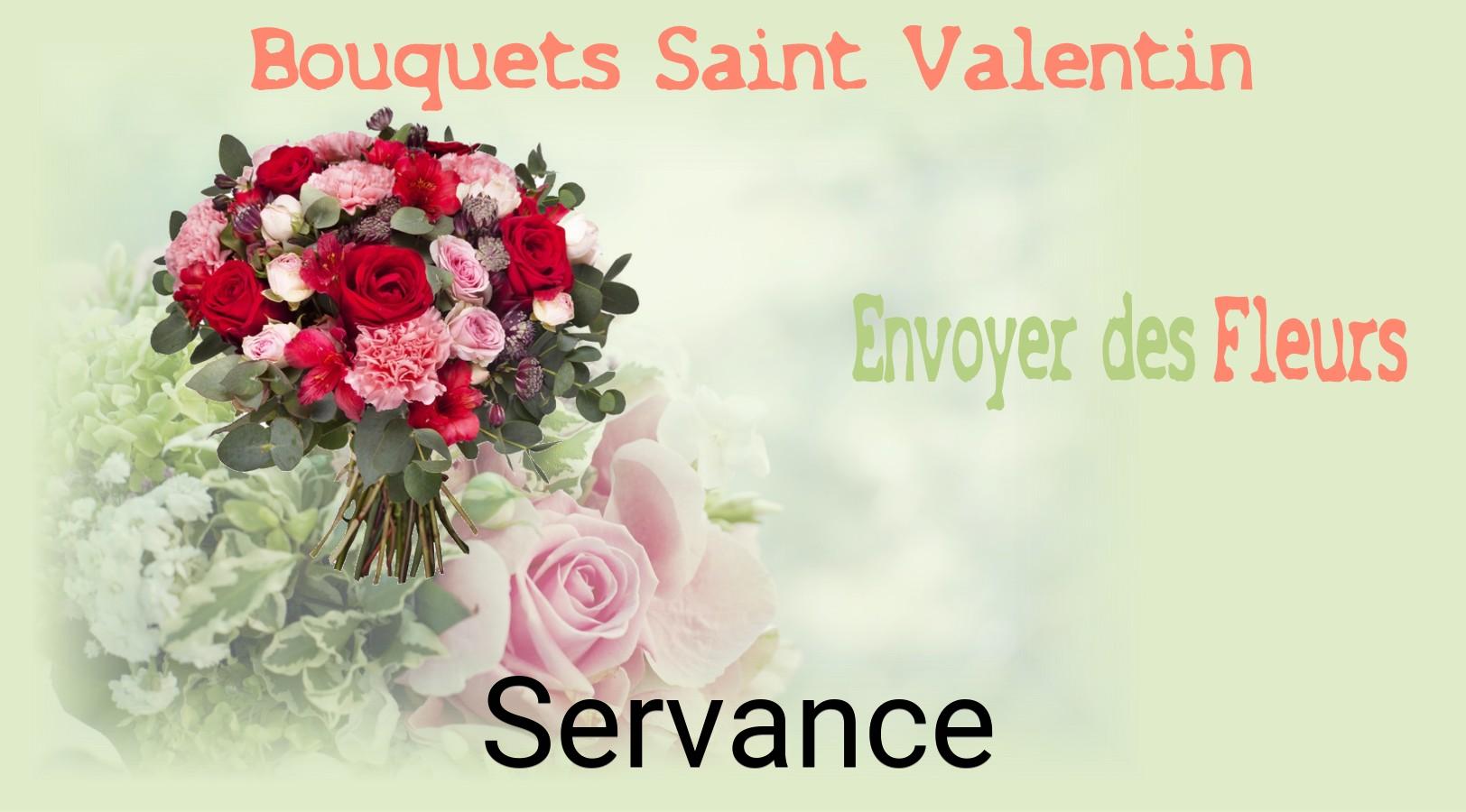 Roses de Saint-Valentin livrées à Servance
